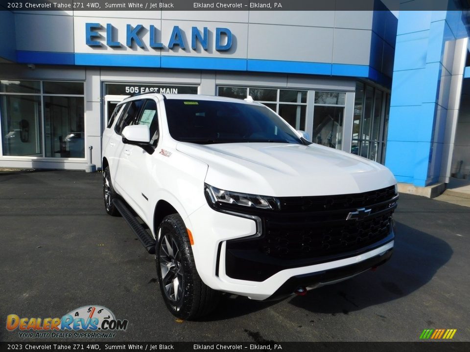 2023 Chevrolet Tahoe Z71 4WD Summit White / Jet Black Photo #13