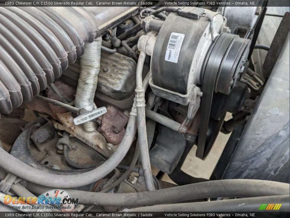 1989 Chevrolet C/K C1500 Silverado Regular Cab 5.7 Liter OHV 16-Valve V8 Engine Photo #13