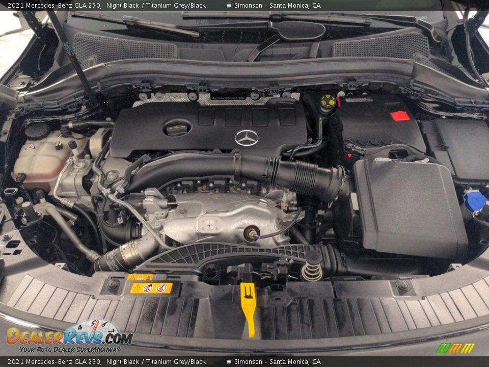 2021 Mercedes-Benz GLA 250 Night Black / Titanium Grey/Black Photo #23