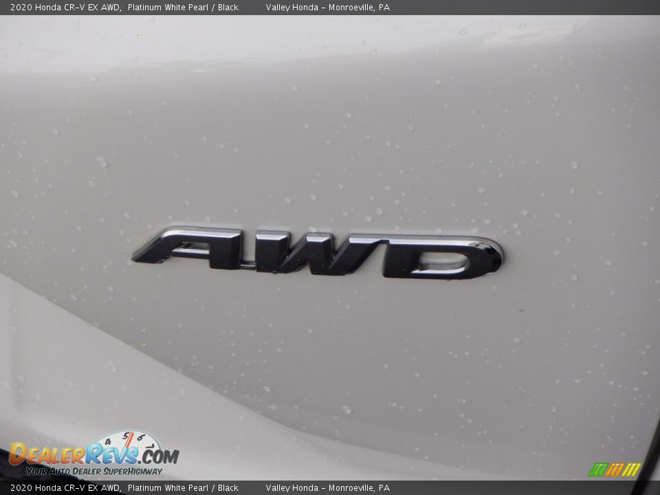 2020 Honda CR-V EX AWD Platinum White Pearl / Black Photo #6