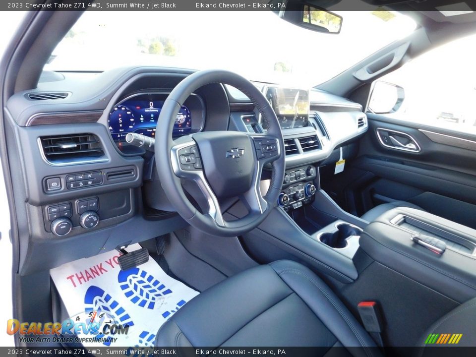 Jet Black Interior - 2023 Chevrolet Tahoe Z71 4WD Photo #22