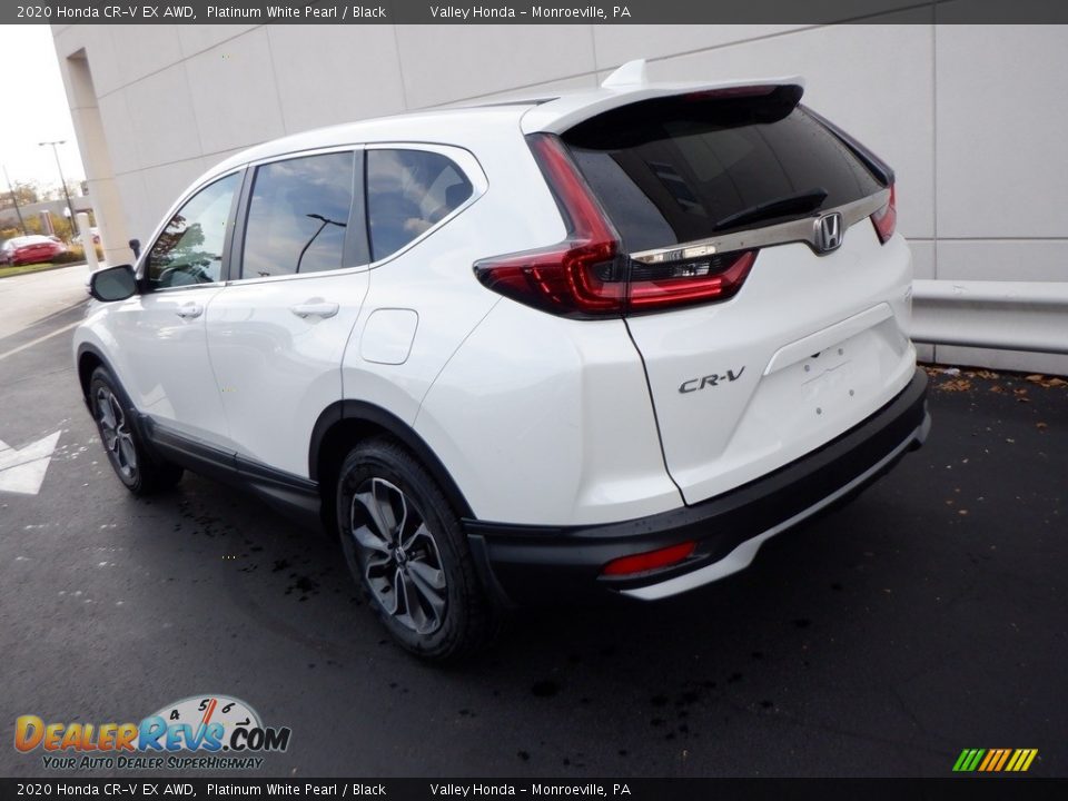 2020 Honda CR-V EX AWD Platinum White Pearl / Black Photo #8