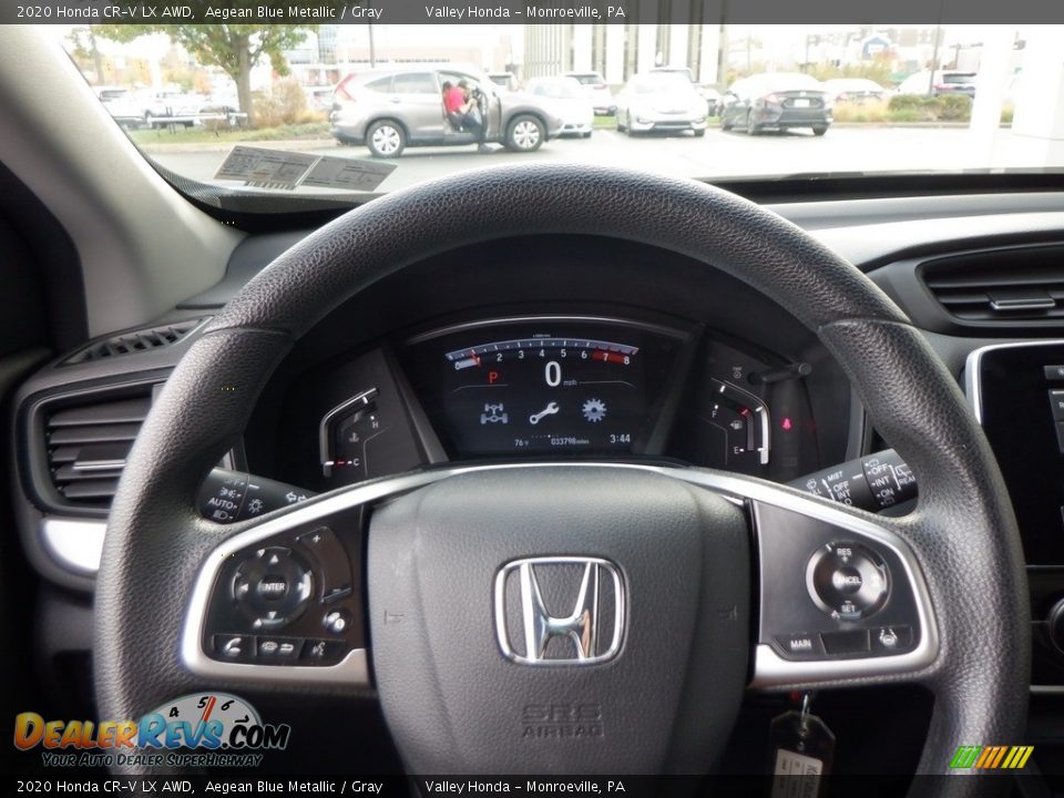 2020 Honda CR-V LX AWD Steering Wheel Photo #18