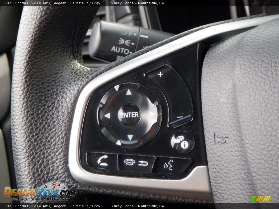 2020 Honda CR-V LX AWD Steering Wheel Photo #19