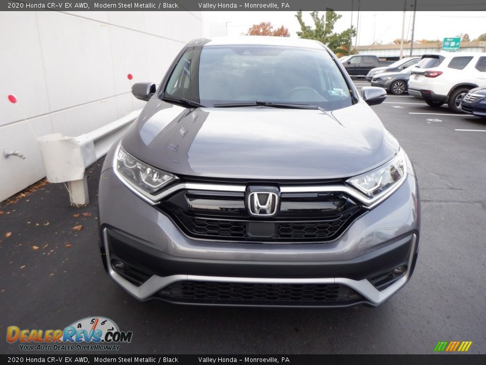 2020 Honda CR-V EX AWD Modern Steel Metallic / Black Photo #3