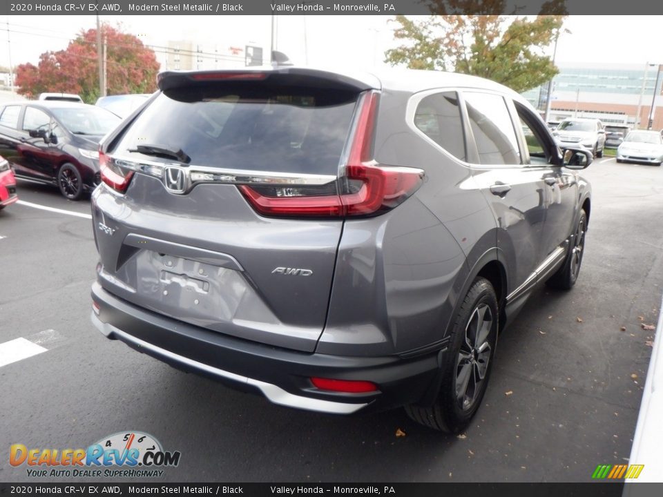 2020 Honda CR-V EX AWD Modern Steel Metallic / Black Photo #5