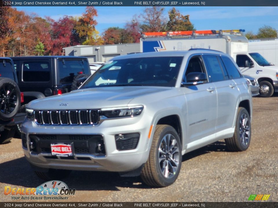 2024 Jeep Grand Cherokee Overland 4x4 Silver Zynith / Global Black Photo #1