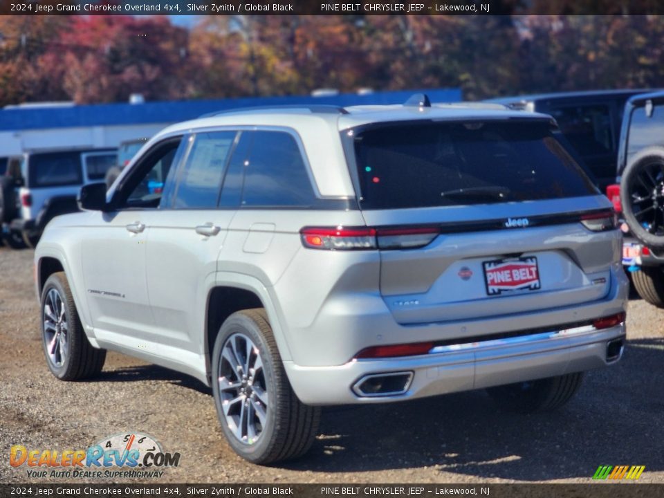 2024 Jeep Grand Cherokee Overland 4x4 Silver Zynith / Global Black Photo #4