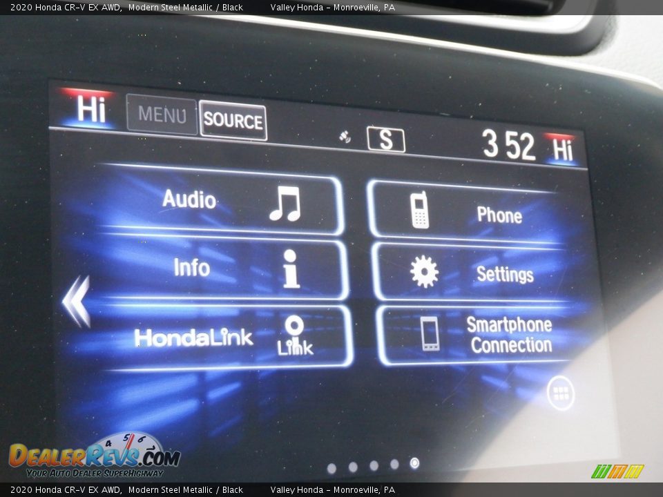2020 Honda CR-V EX AWD Modern Steel Metallic / Black Photo #17