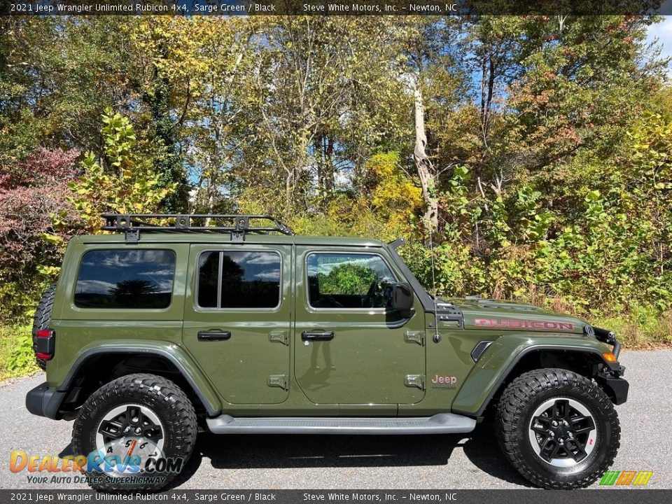 Sarge Green 2021 Jeep Wrangler Unlimited Rubicon 4x4 Photo #5
