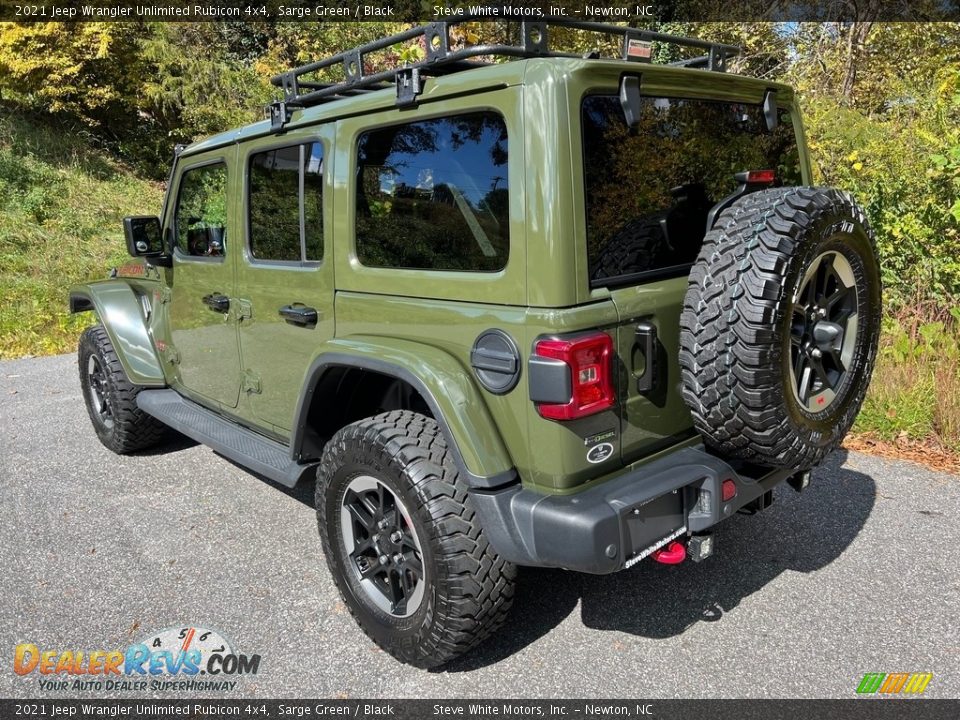 Sarge Green 2021 Jeep Wrangler Unlimited Rubicon 4x4 Photo #9