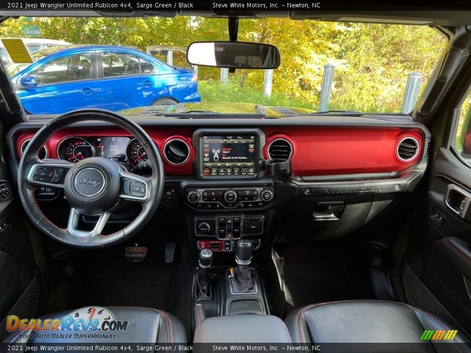 Dashboard of 2021 Jeep Wrangler Unlimited Rubicon 4x4 Photo #13