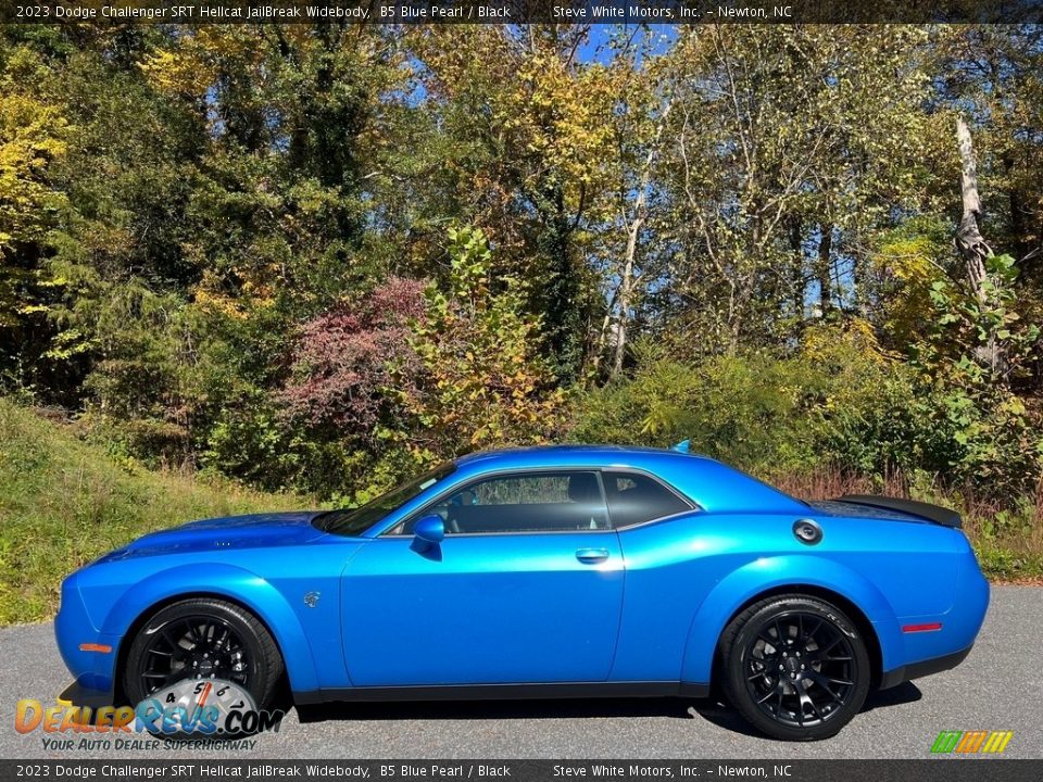 B5 Blue Pearl 2023 Dodge Challenger SRT Hellcat JailBreak Widebody Photo #1