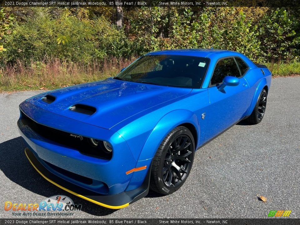 B5 Blue Pearl 2023 Dodge Challenger SRT Hellcat JailBreak Widebody Photo #2