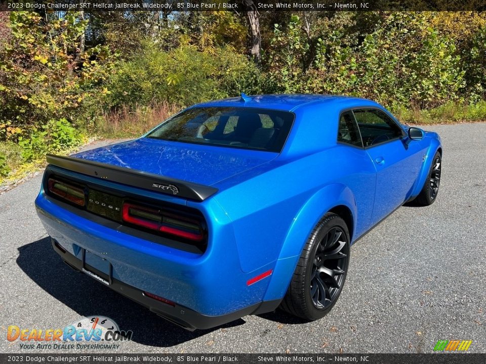 B5 Blue Pearl 2023 Dodge Challenger SRT Hellcat JailBreak Widebody Photo #6