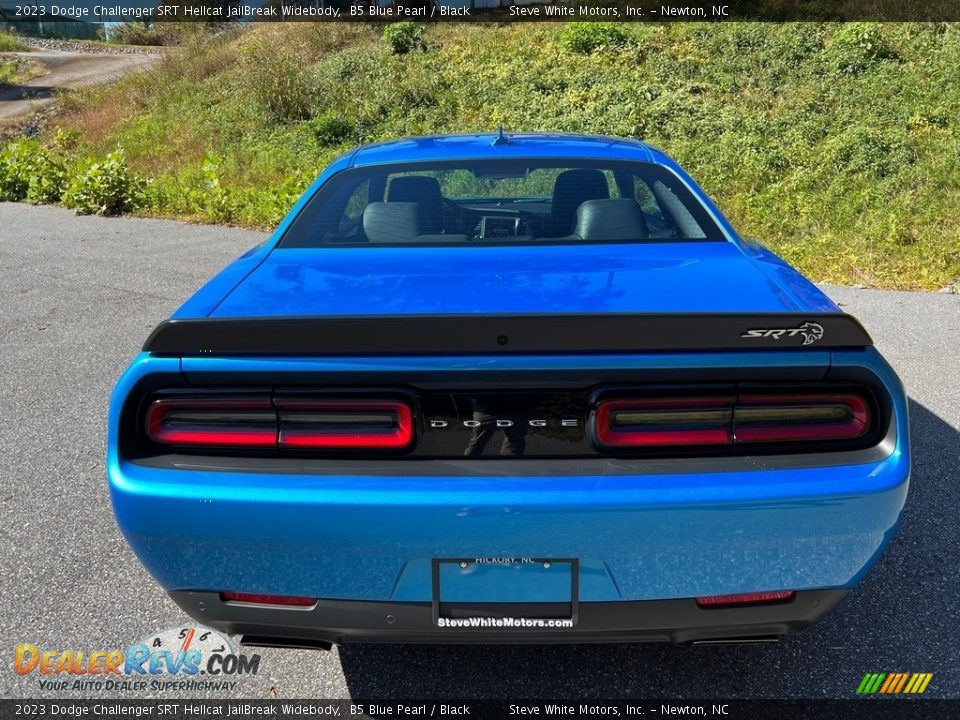 B5 Blue Pearl 2023 Dodge Challenger SRT Hellcat JailBreak Widebody Photo #7