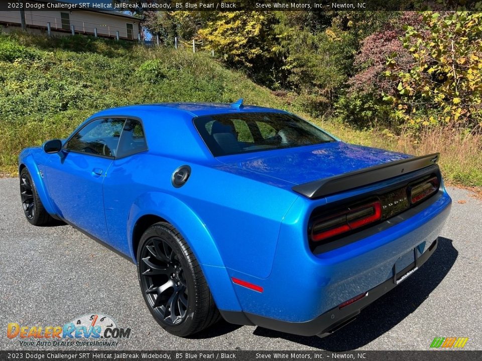 B5 Blue Pearl 2023 Dodge Challenger SRT Hellcat JailBreak Widebody Photo #8