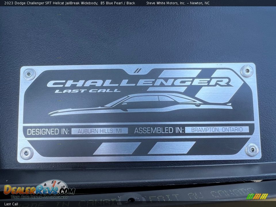 Last Call - 2023 Dodge Challenger