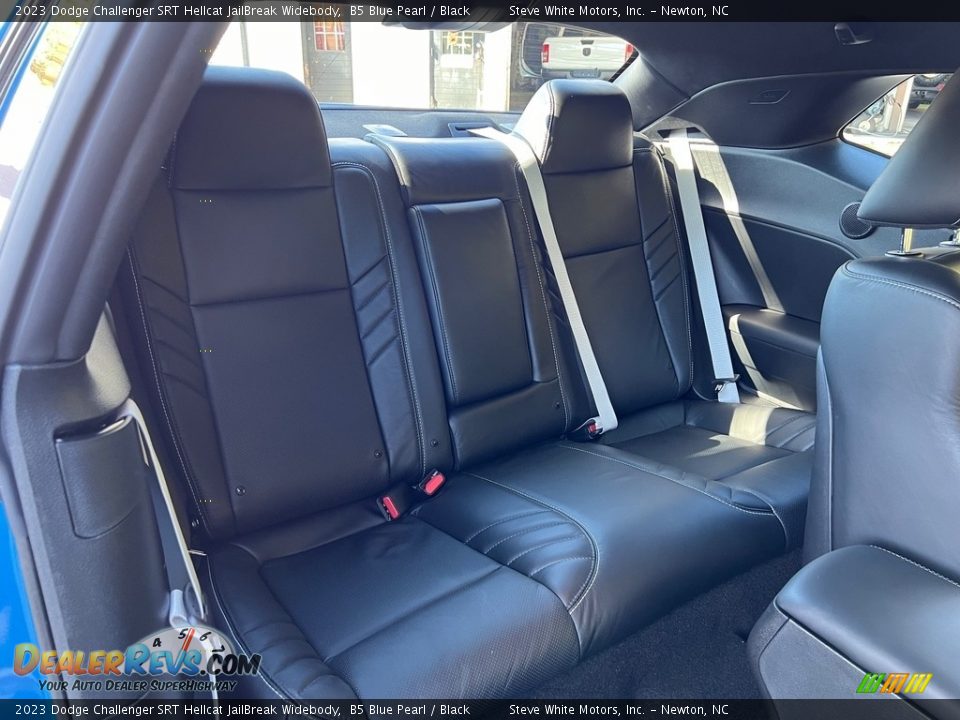 Rear Seat of 2023 Dodge Challenger SRT Hellcat JailBreak Widebody Photo #17