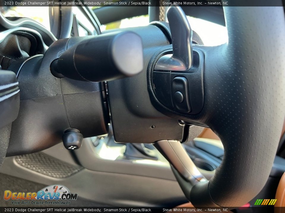 2023 Dodge Challenger SRT Hellcat JailBreak Widebody Steering Wheel Photo #16