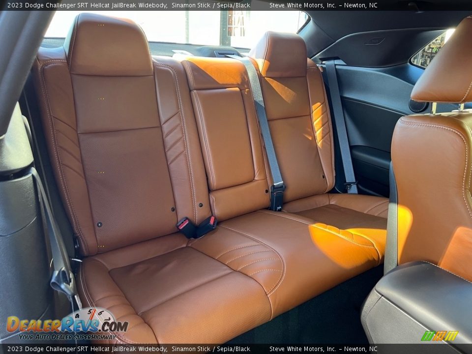 Rear Seat of 2023 Dodge Challenger SRT Hellcat JailBreak Widebody Photo #18