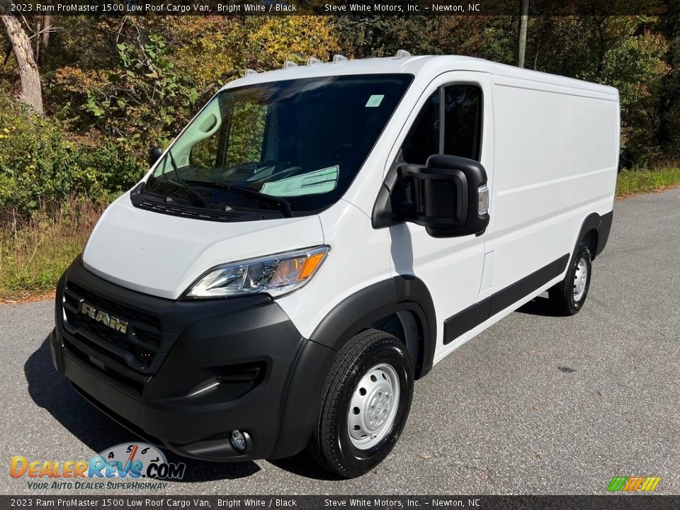 2023 Ram ProMaster 1500 Low Roof Cargo Van Bright White / Black Photo #2