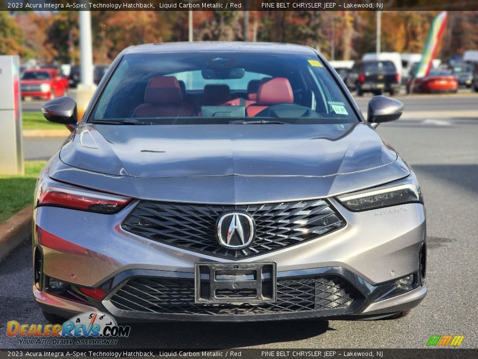 Liquid Carbon Metallic 2023 Acura Integra A-Spec Technology Hatchback Photo #2