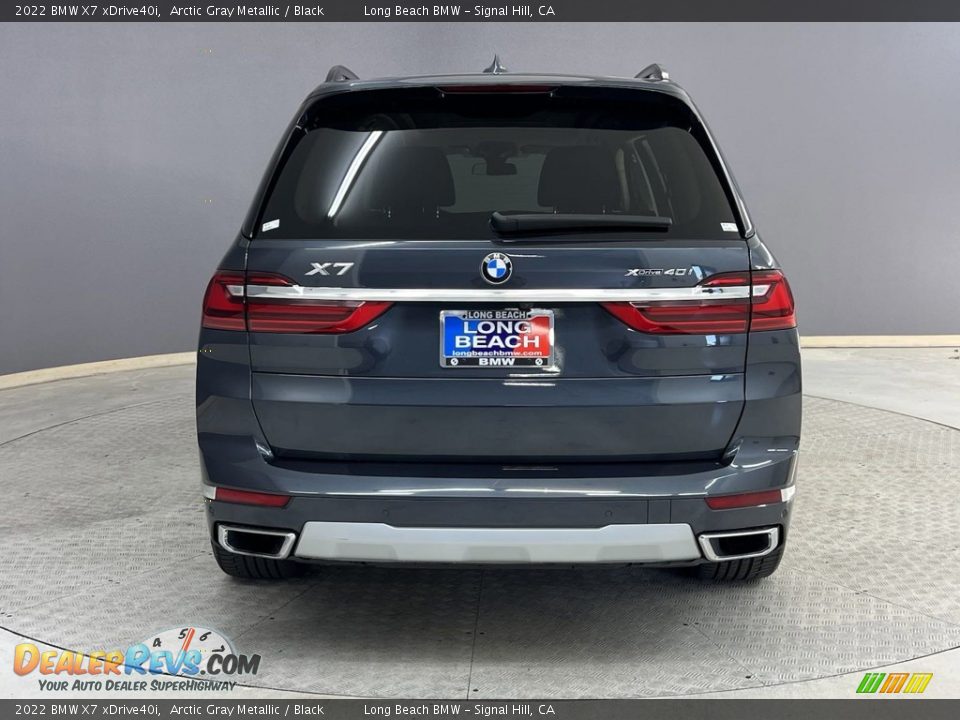 2022 BMW X7 xDrive40i Arctic Gray Metallic / Black Photo #17