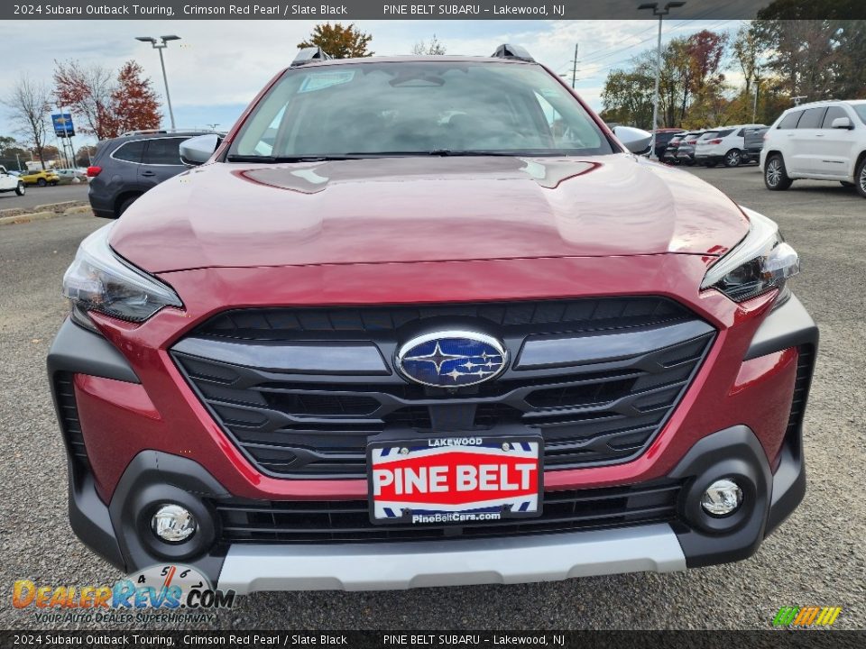 Crimson Red Pearl 2024 Subaru Outback Touring Photo #2