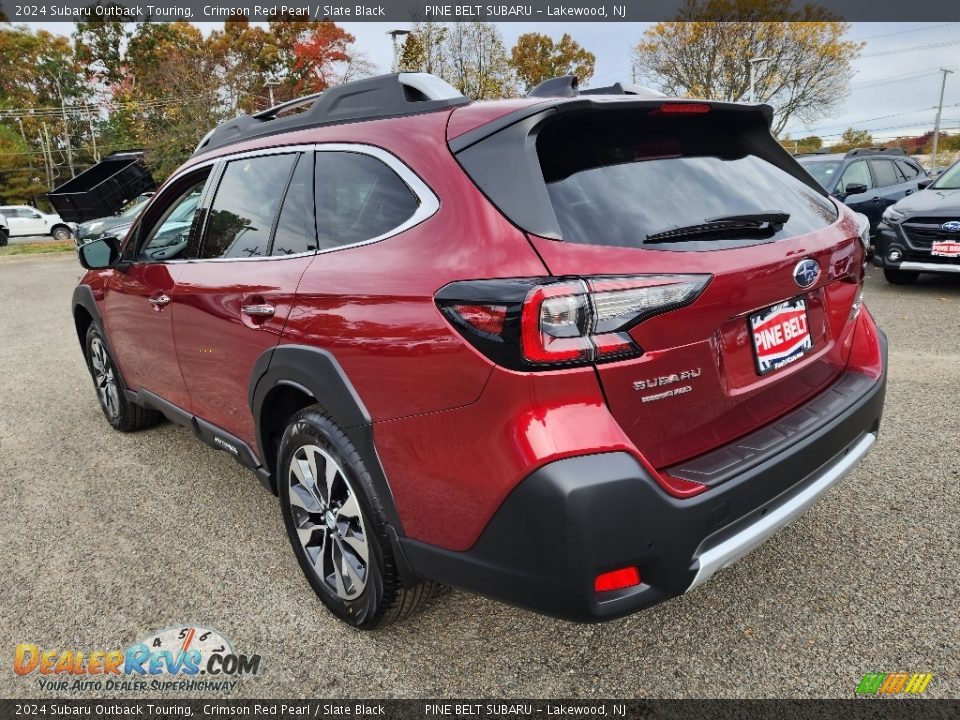 Crimson Red Pearl 2024 Subaru Outback Touring Photo #4