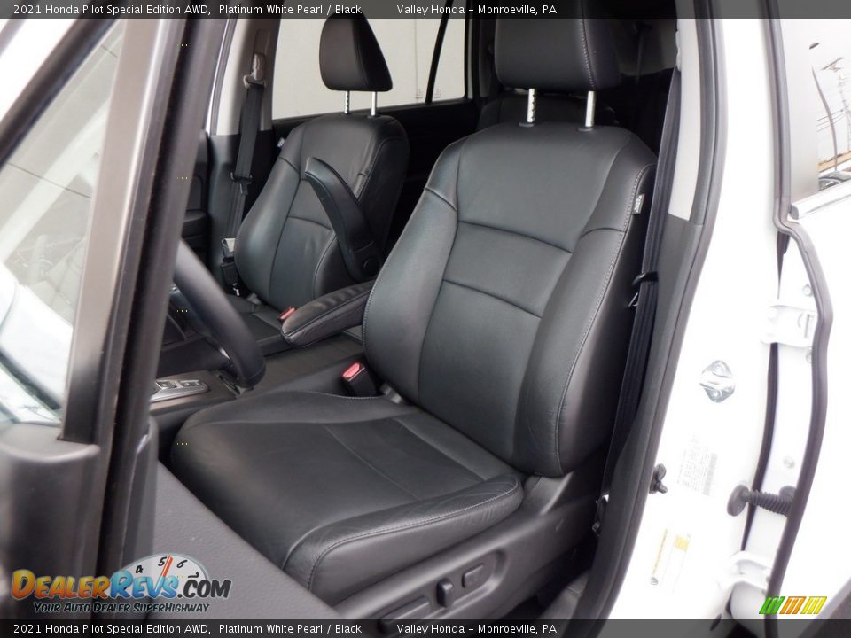 Front Seat of 2021 Honda Pilot Special Edition AWD Photo #14