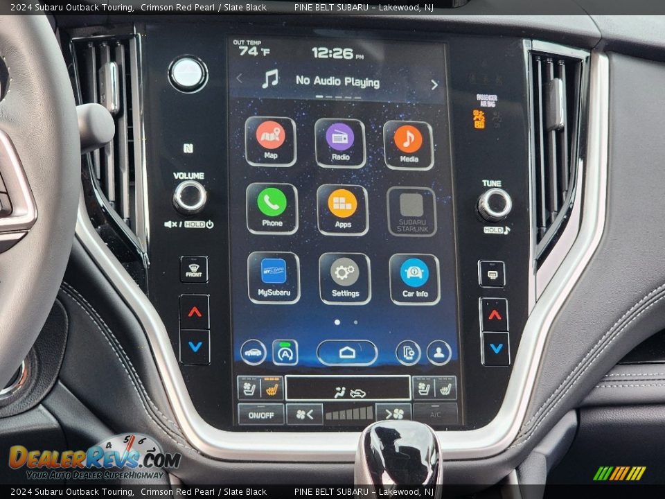 Controls of 2024 Subaru Outback Touring Photo #10
