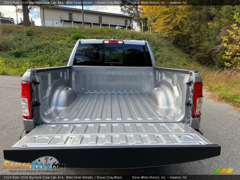 2024 Ram 1500 Big Horn Crew Cab 4x4 Billet Silver Metallic / Diesel Gray/Black Photo #8