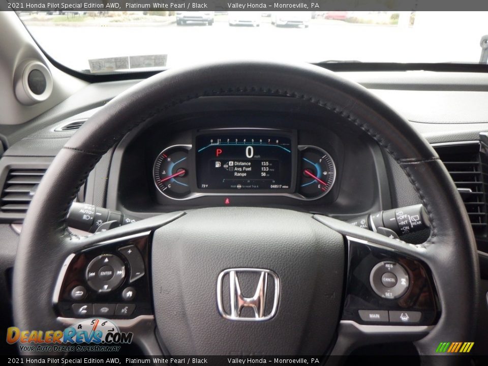 2021 Honda Pilot Special Edition AWD Steering Wheel Photo #23