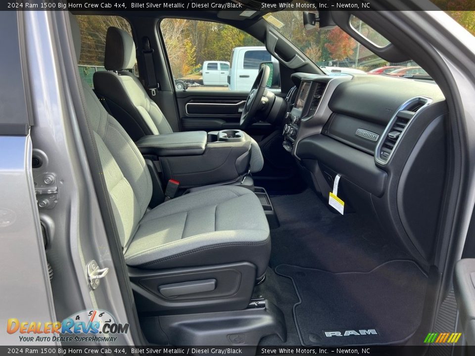 Front Seat of 2024 Ram 1500 Big Horn Crew Cab 4x4 Photo #18