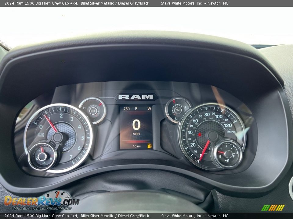 2024 Ram 1500 Big Horn Crew Cab 4x4 Gauges Photo #20