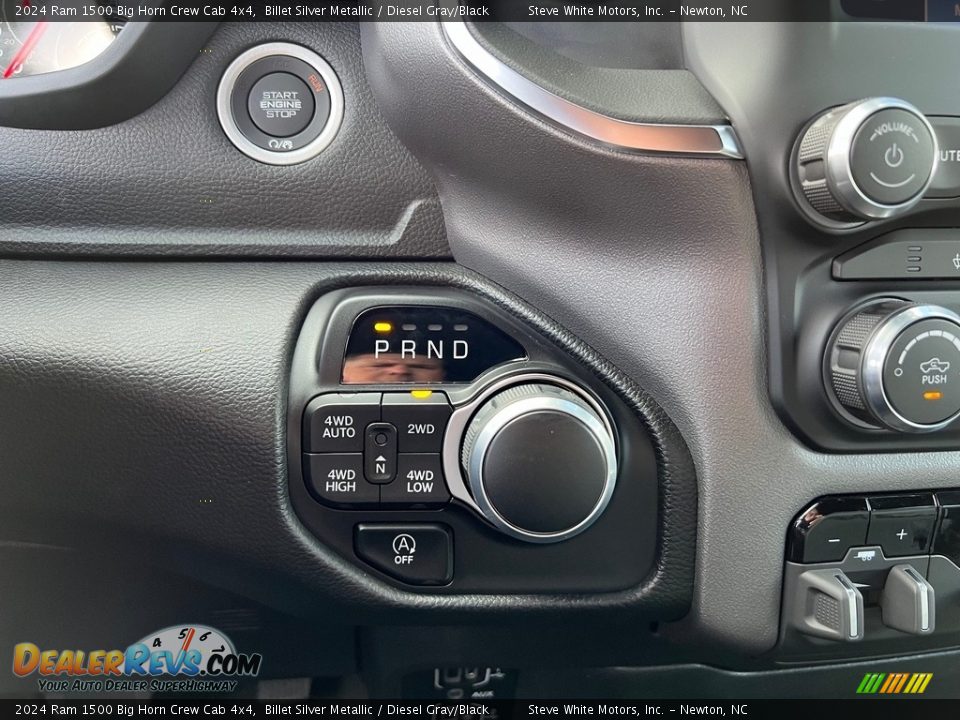 Controls of 2024 Ram 1500 Big Horn Crew Cab 4x4 Photo #21