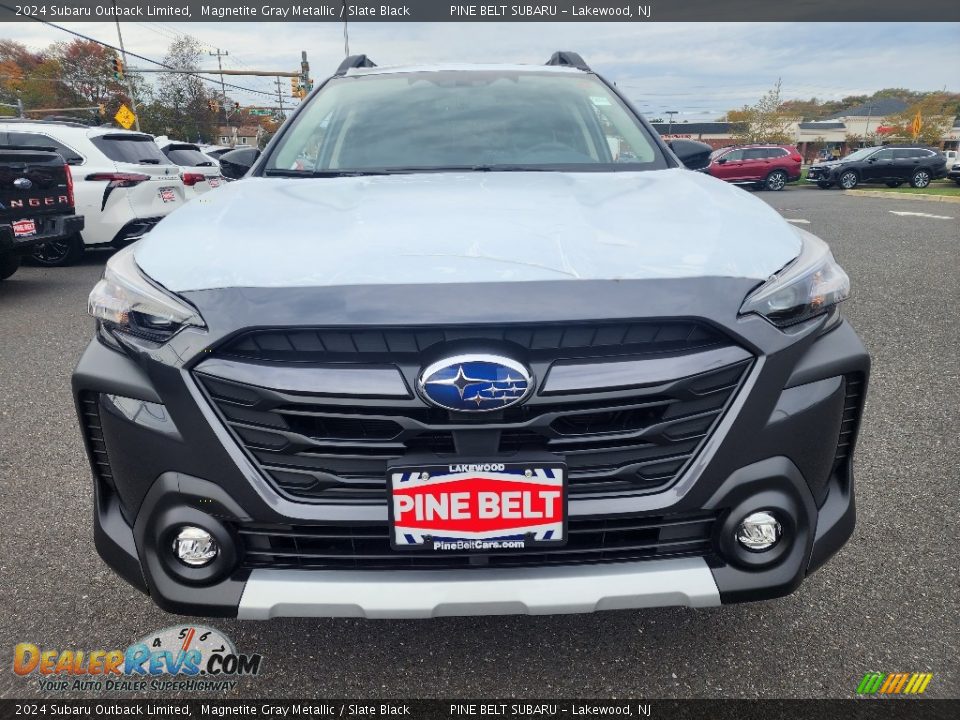 2024 Subaru Outback Limited Magnetite Gray Metallic / Slate Black Photo #2