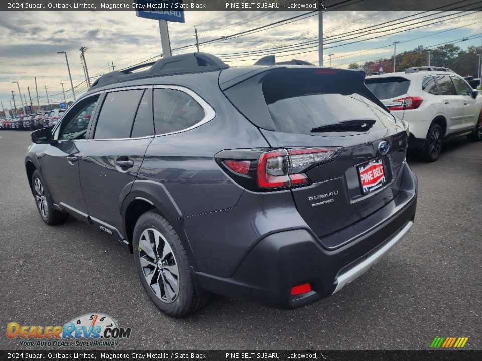2024 Subaru Outback Limited Magnetite Gray Metallic / Slate Black Photo #4