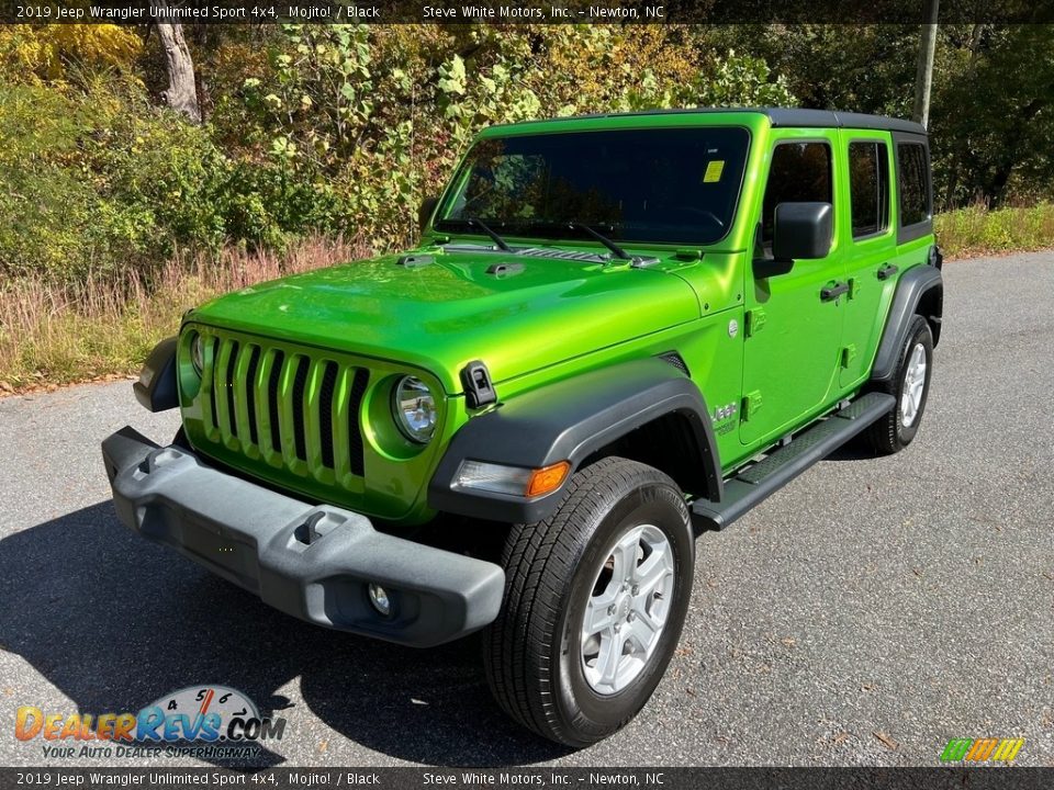 2019 Jeep Wrangler Unlimited Sport 4x4 Mojito! / Black Photo #2