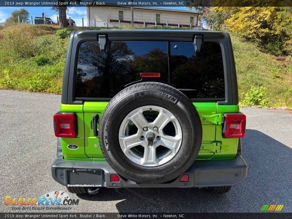 2019 Jeep Wrangler Unlimited Sport 4x4 Mojito! / Black Photo #7