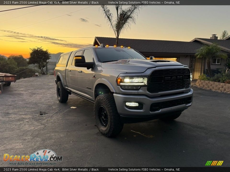 Billet Silver Metallic 2023 Ram 2500 Limited Mega Cab 4x4 Photo #4