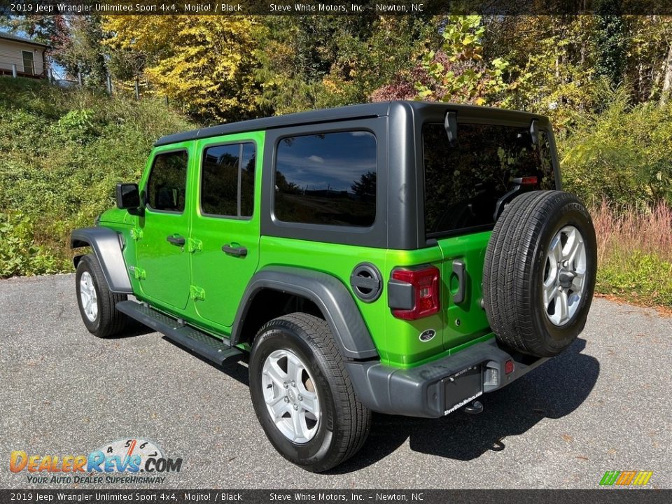 2019 Jeep Wrangler Unlimited Sport 4x4 Mojito! / Black Photo #8