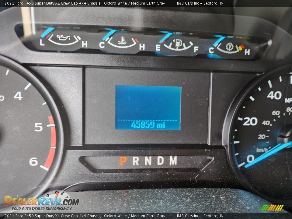 2021 Ford F450 Super Duty XL Crew Cab 4x4 Chassis Gauges Photo #13