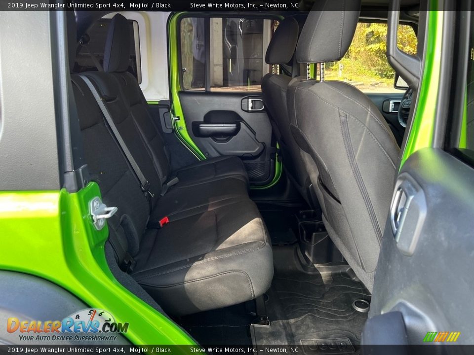2019 Jeep Wrangler Unlimited Sport 4x4 Mojito! / Black Photo #16