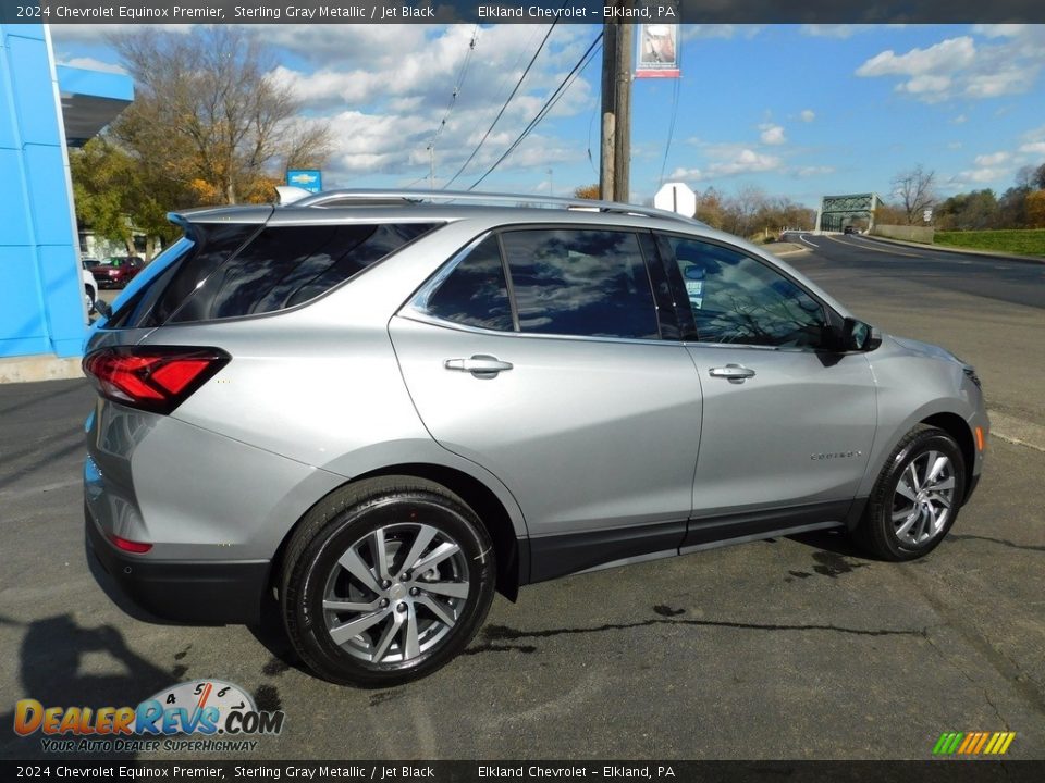 2024 Chevrolet Equinox Premier Sterling Gray Metallic / Jet Black Photo #5