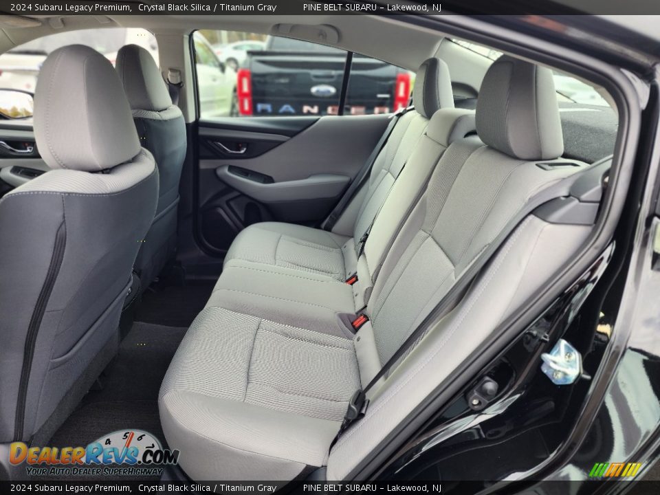 Rear Seat of 2024 Subaru Legacy Premium Photo #7