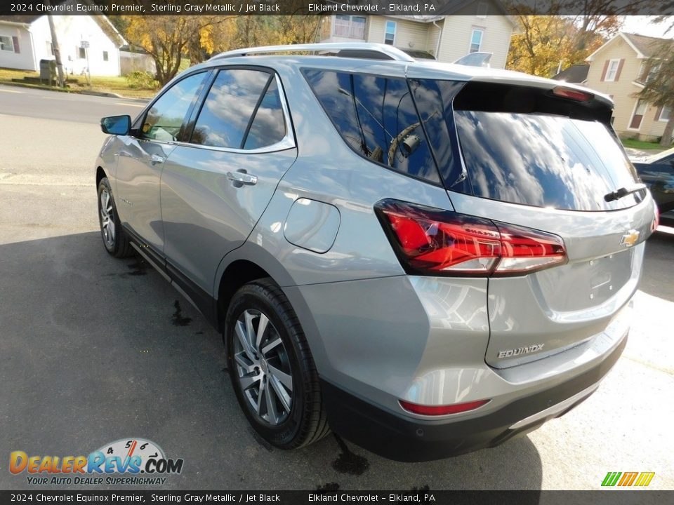 2024 Chevrolet Equinox Premier Sterling Gray Metallic / Jet Black Photo #8