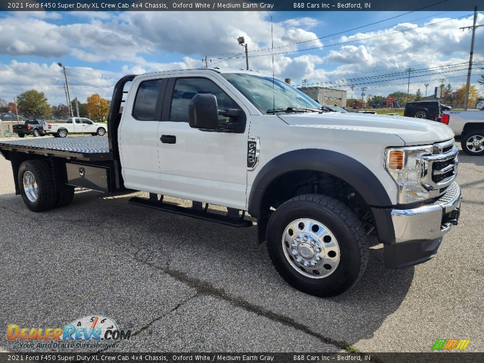 Oxford White 2021 Ford F450 Super Duty XL Crew Cab 4x4 Chassis Photo #23