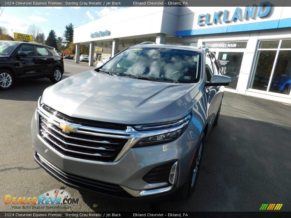 2024 Chevrolet Equinox Premier Sterling Gray Metallic / Jet Black Photo #12